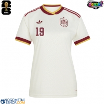 Ženski Nogometni dresi Španija Lamine Yamal #19 Gostujoči SP 2026 Kratek Rokav